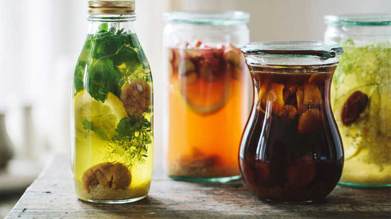Kombucha and Fermented Veggies